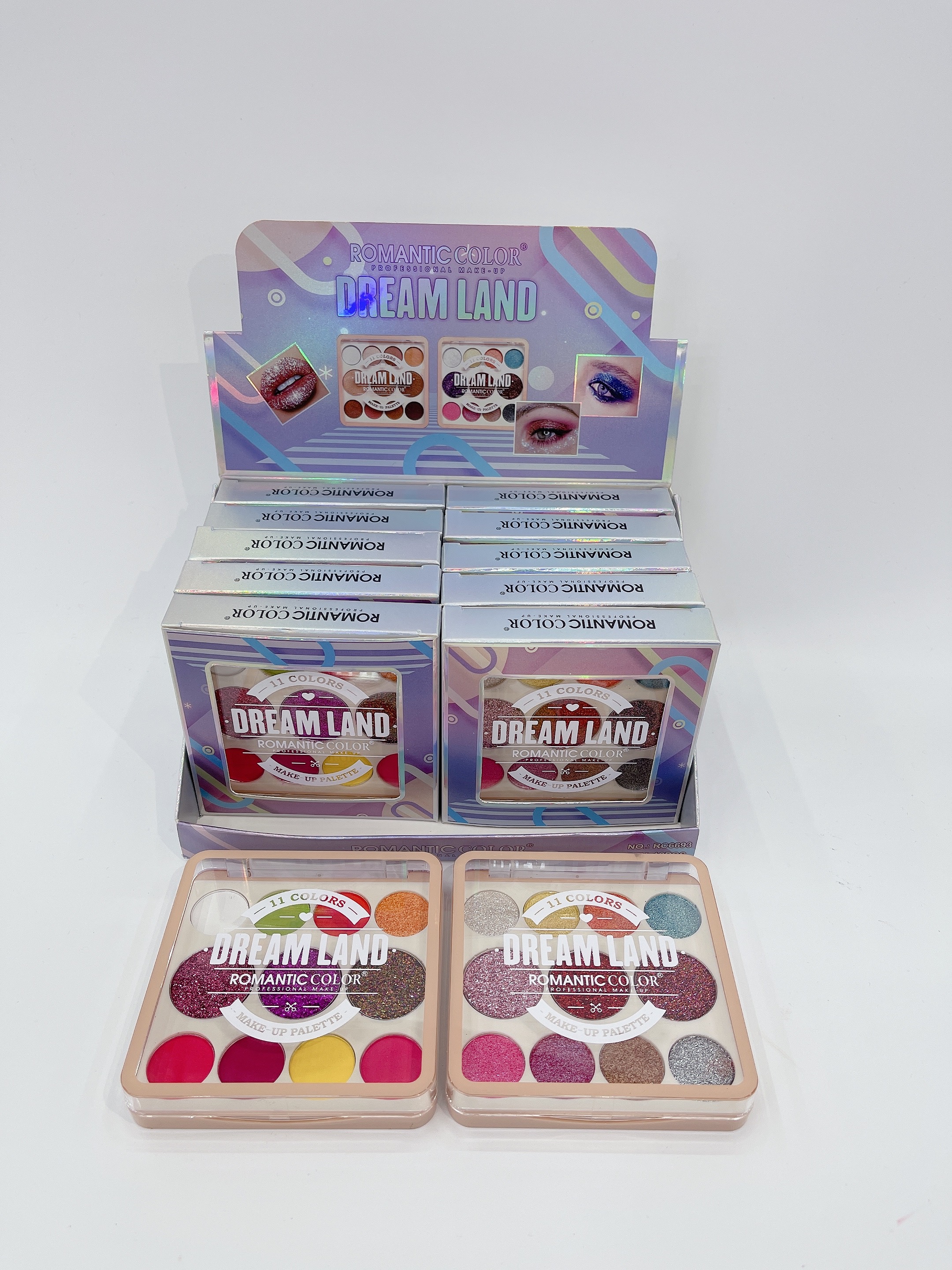 ROMANTIC COLOR DREAM LAND EYESHADOW |11 COLORS EYESHADOW PALETTE