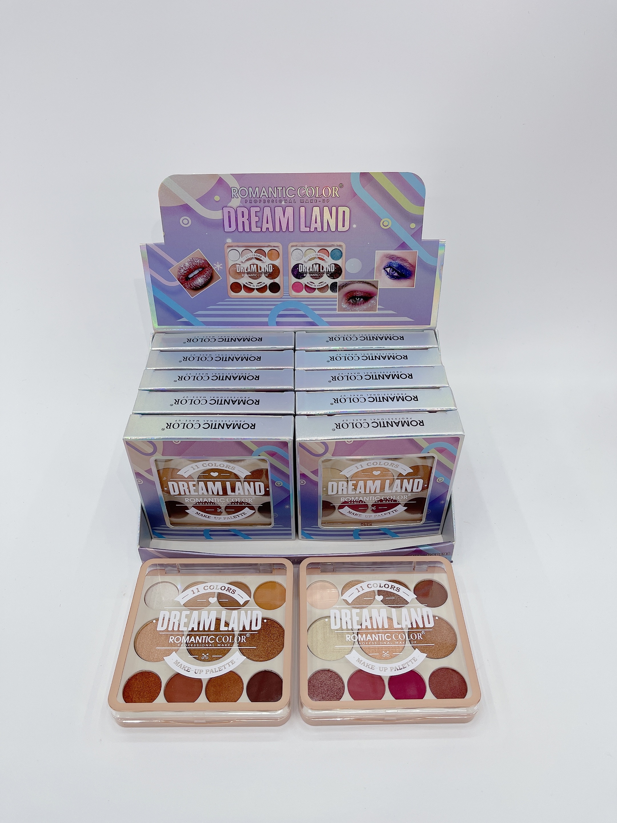 ROMANTIC COLOR DREAM LAND EYESHADOW |11 COLORS EYESHADOW PALETTE