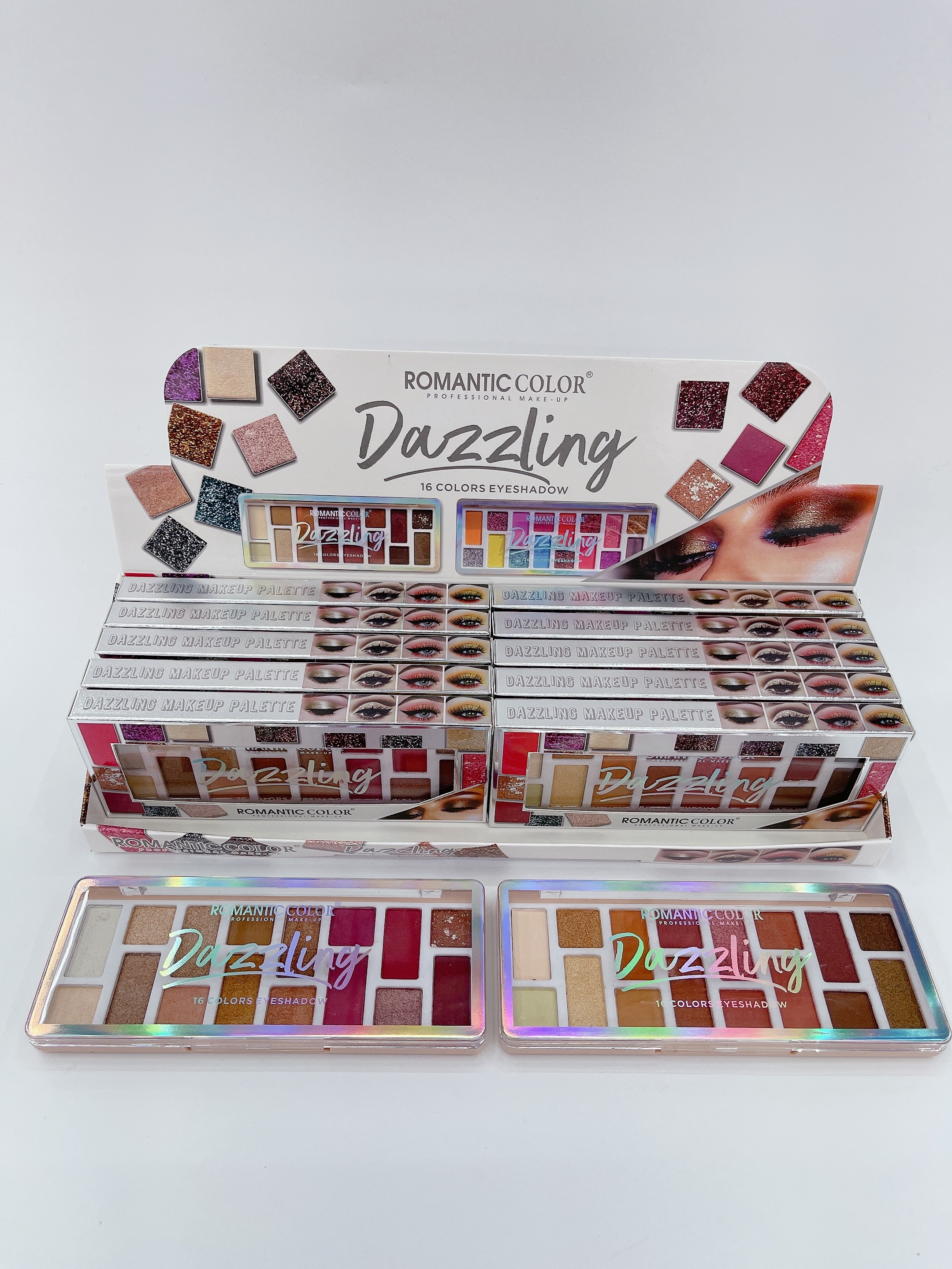 ROMANTIC COLOR DAZZLING EYESHADOW|16 COLORS EYESHADOW PALETTE