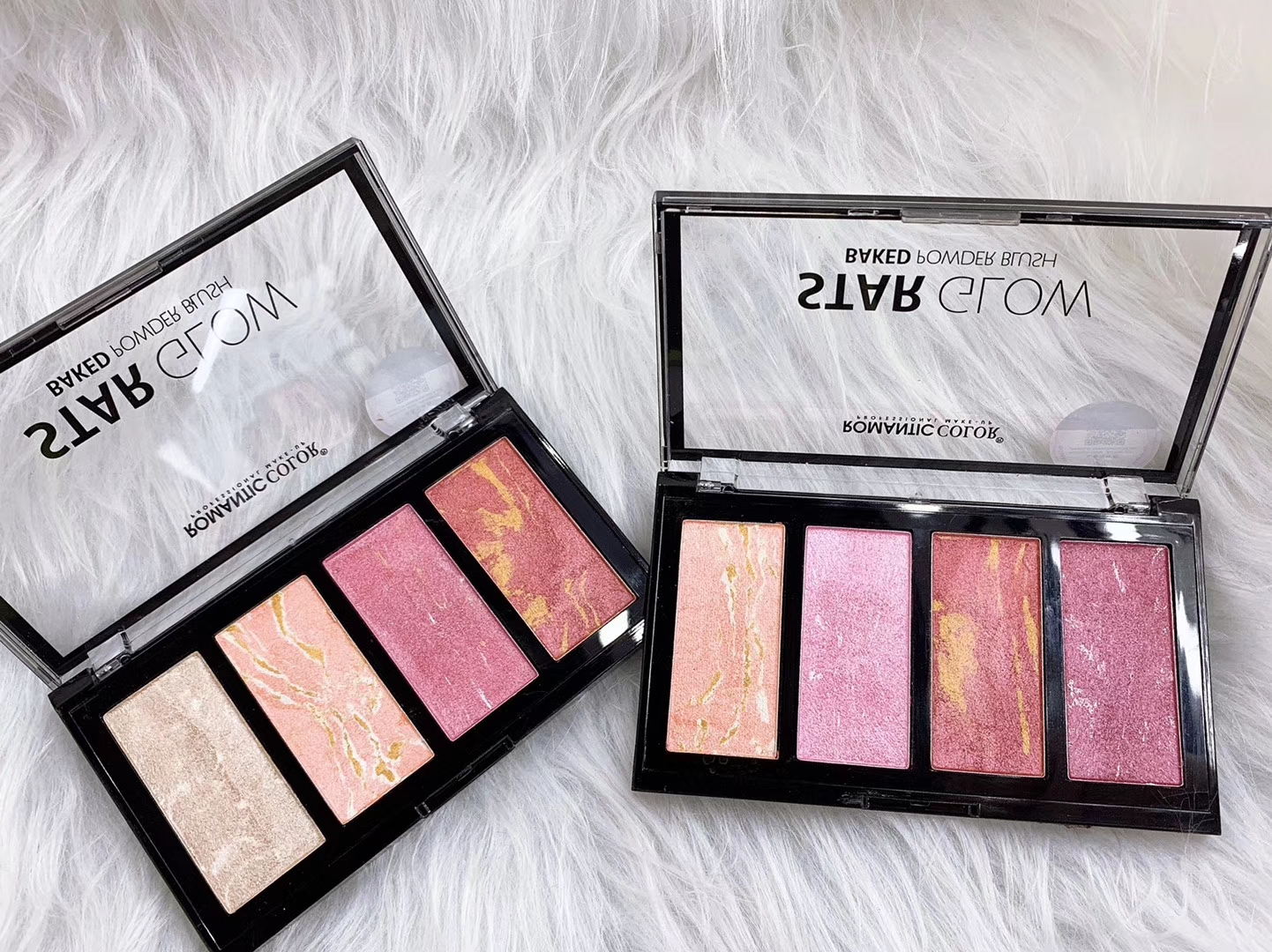 ROMANTIC COLOR STAR GLOW BLUSH|4 COLORS BLUSH&CONTOUR