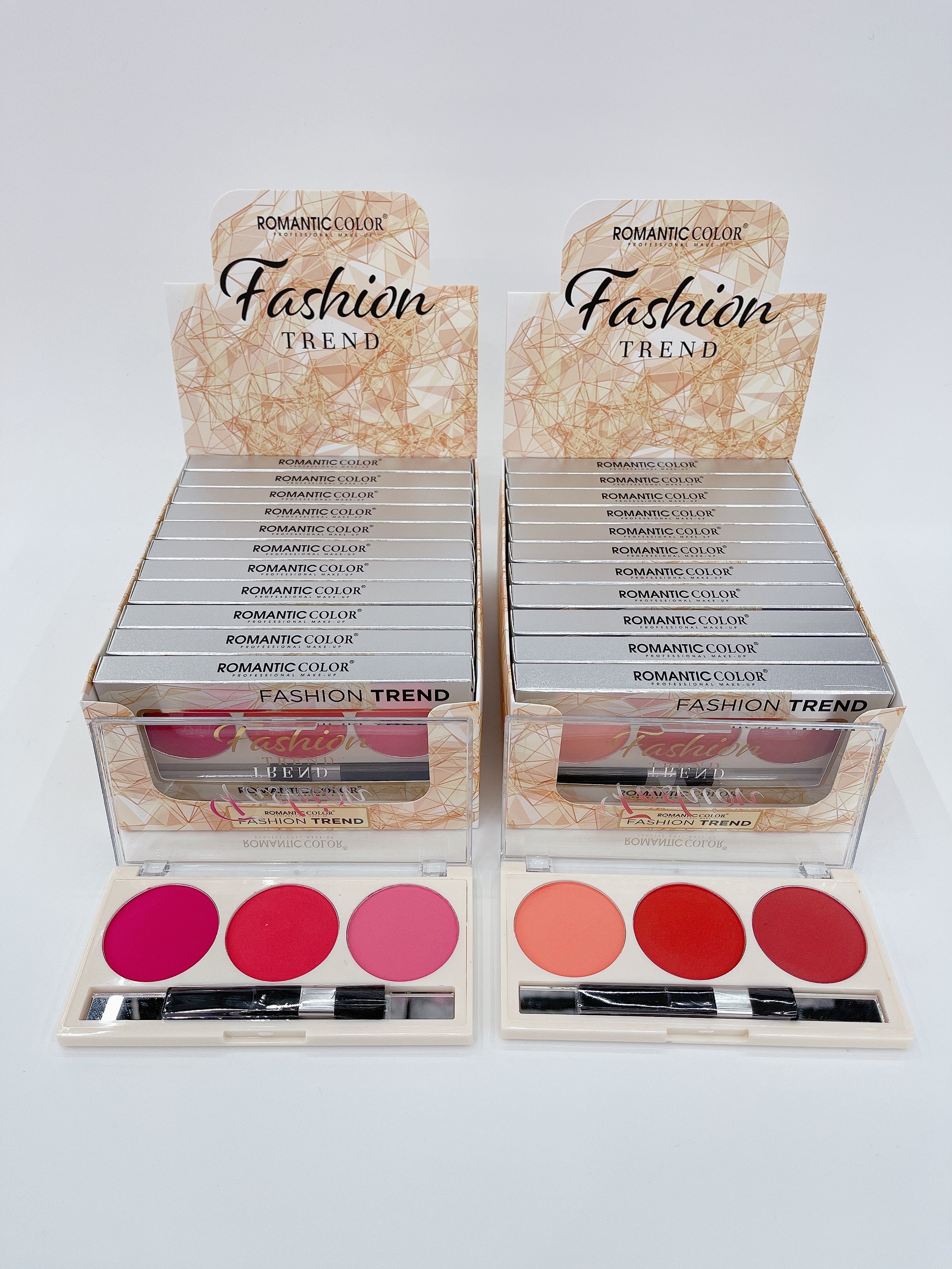 ROMANTIC COLOR  FASHION TREND BLUSH|3 COLORS BLUSH&CONTOUR